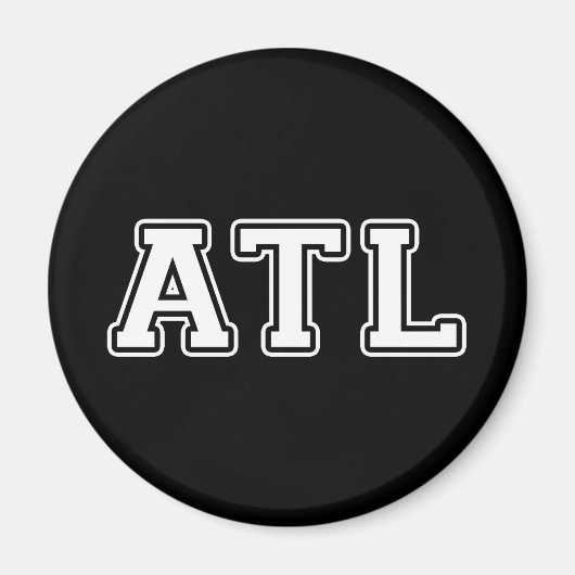 Aimant Atlanta Géorgie (Devant)