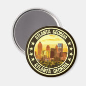 Aimant Atlanta Géorgie (Recto/Verso)