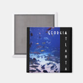 Aimant Atlanta Géorgie (Recto/Verso)