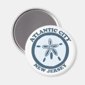 Aimant Atlantic City. (Recto/Verso)