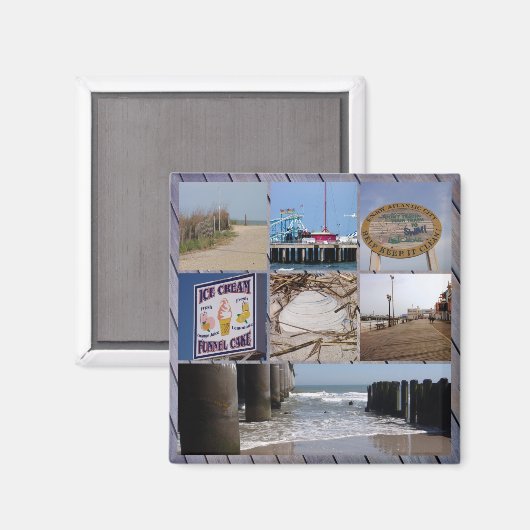 Aimant Atlantic City (Recto/Verso)