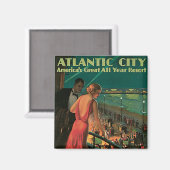 Aimant Atlantic City ~ All Year Resort (Recto/Verso)