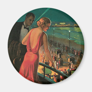 Aimant Atlantic City ~ Station balnéaire toute l'année