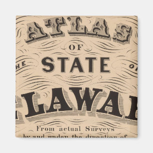 Aimant Atlas du Delaware