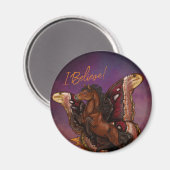 Aimant Atlas Moth Fairy Horse (Recto/Verso)