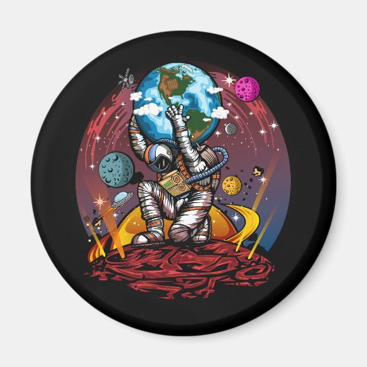 Aimant Atlas Space Man (Devant)