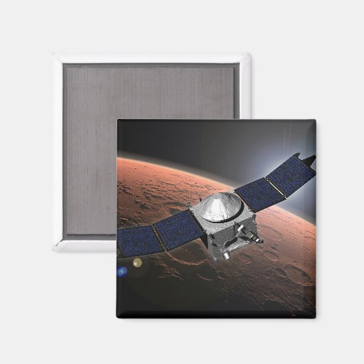 Aimant Atmosphère Mars Et Mission D'Évolution Volatile. (Recto/Verso)