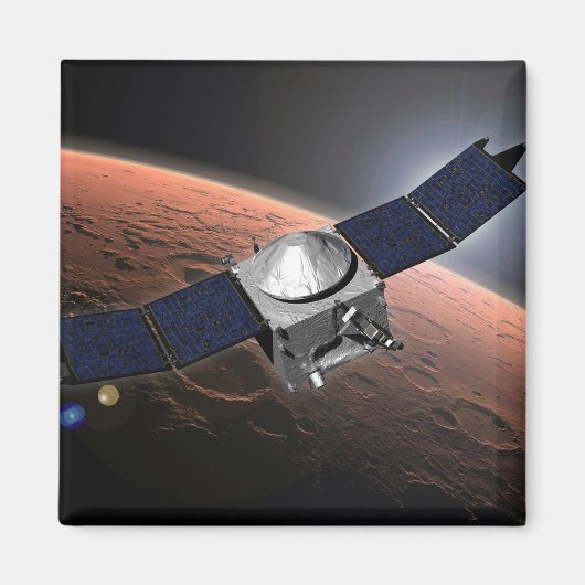 Aimant Atmosphère Mars Et Mission D'Évolution Volatile. (Devant)