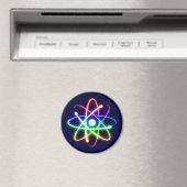 Aimant Atom brillant coloré (In Situ (Lave-vaisselle))
