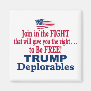Aimant Atout Les Deplorables - penny 2016 d'atout