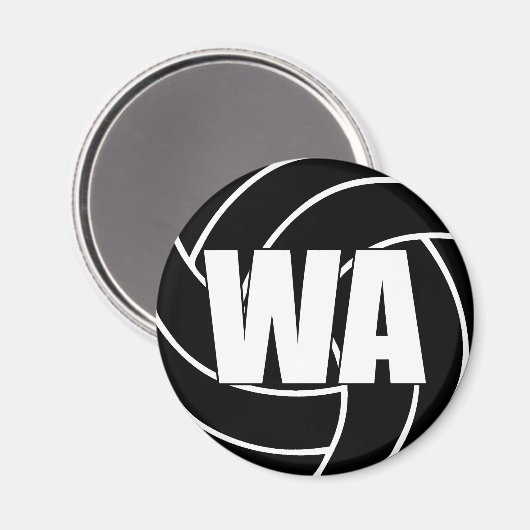 Aimant Attaque à l'aile de netball (Recto/Verso)