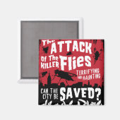 Aimant Attaque aux mouches ! (Recto/Verso)