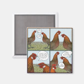 Aimant Attaque de coq (Recto/Verso)