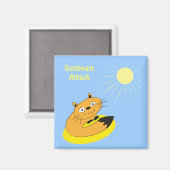 Aimant Attaque par faisceau de soleil (Recto/Verso)