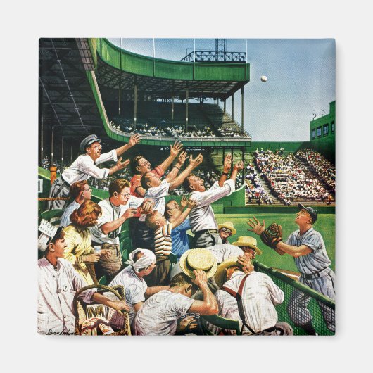 Aimant Atteindre la balle de course à domicile (Devant)