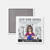 Aimant Atteindre les livres (Recto/Verso)