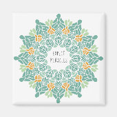 Aimant Attendez-vous aux miracles (Devant)