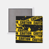 Aimant Attention ! (Recto/Verso)