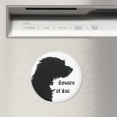 Aimant Attention au chien (In Situ (Lave-vaisselle))