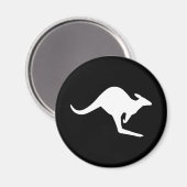 Aimant Attention Kangaroo (Recto/Verso)