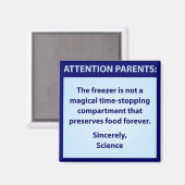 Aimant Attention Parents (Recto/Verso)