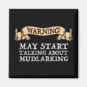 Aimant Attention! Pourrait Commencer À Parler De La Mudla (Devant)