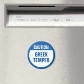 Aimant Attention Temper grec (In Situ (Lave-vaisselle))