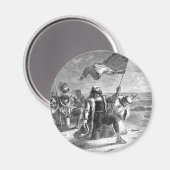 Aimant Atterrissage Christopher-Columbus (Recto/Verso)