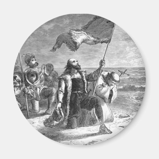 Aimant Atterrissage Christopher-Columbus (Devant)