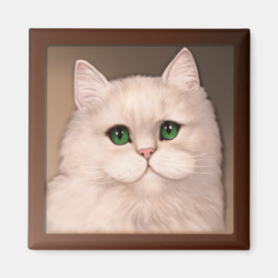 Aimant Attitude du chat