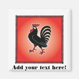 Aimant Attitude du coq