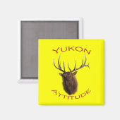 Aimant Attitude du Yukon (Recto/Verso)