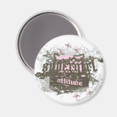 Aimant Attitude supergirl (Recto/Verso)