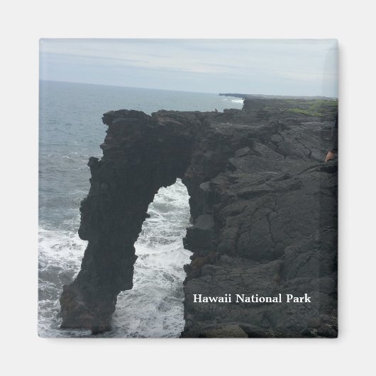 Aimant Attraction du parc national d'Hawaii (Devant)