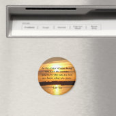 Aimant "Au centre de votre être..." (In Situ (Lave-vaisselle))