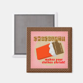 Aimant au chocolat (Recto/Verso)