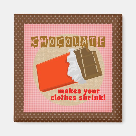 Aimant au chocolat (Devant)