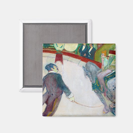 Aimant Au cirque, Lautrec (Recto/Verso)