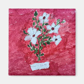 Aimant au design botanique (Devant)