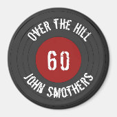 Aimant Au-dessus de la colline Nom Age Vinyl Rock N Roll (Devant)