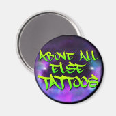 Aimant Au-dessus de tous les autres tatouages (Recto/Verso)