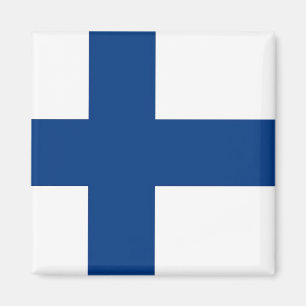 Aimant au drapeau de la Finlande