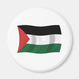Aimant au drapeau de l'Autorité palestinienne