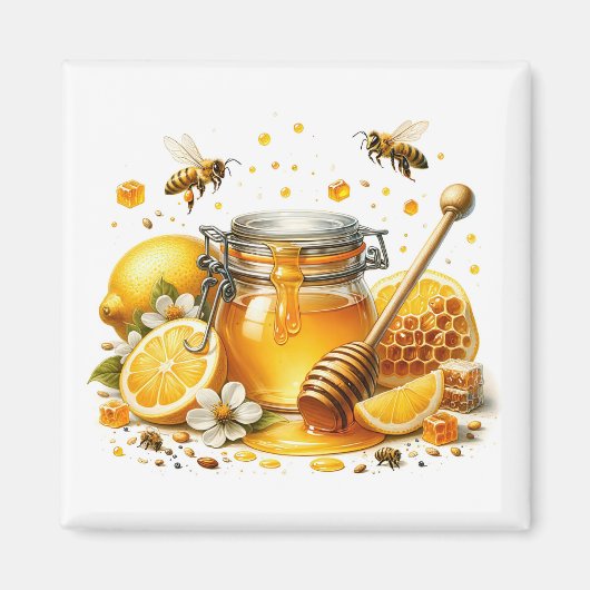 Aimant au miel de citron (Devant)