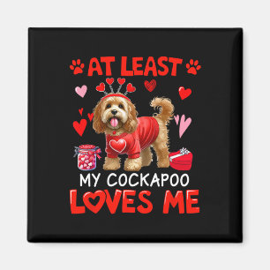 Aimant Au moins mon Apoo m'aimant Saint-Valentin Propriét