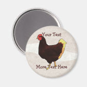 Aimant au poulet (Recto/Verso)