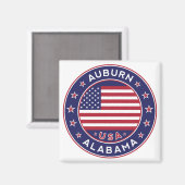 Aimant Auburn, Alabama (Recto/Verso)