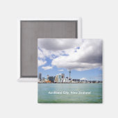 Aimant Auckland City, Nouvelle-Zélande (Recto/Verso)