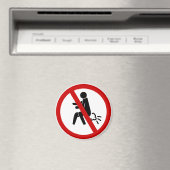 Aimant AUCUN ⚠ Drôle Toilette Thaïlandaise ⚠ (In Situ (Lave-vaisselle))