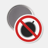 Aimant AUCUN Fruit Tropical Durian ⚠ signe thaï ⚠ (Recto/Verso)